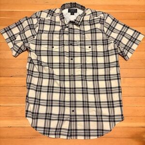 Filson Twin Lakes Sport Shirt Mens XL ultralight vented UPF quick dry